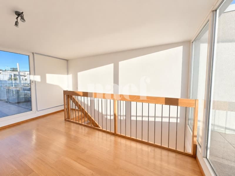 Duplex de 6 pièces avec deux terrasses  Dernier étage, Versoix (10)