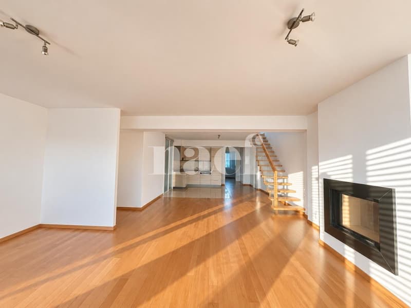 Duplex de 6 pièces avec deux terrasses  Dernier étage, Versoix (2)