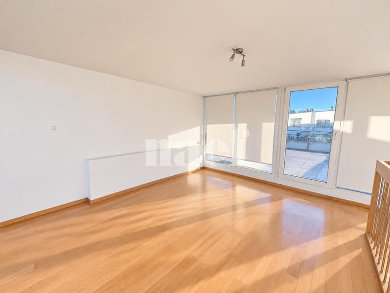 Duplex de 6 pièces avec deux terrasses  Dernier étage, Versoix (6)