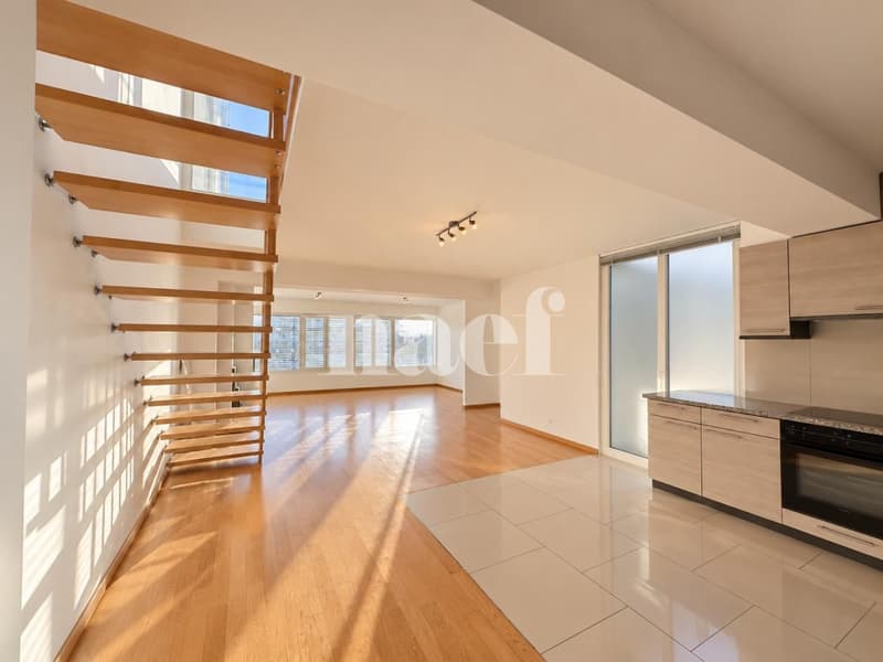 Duplex de 6 pièces avec deux terrasses  Dernier étage, Versoix (3)