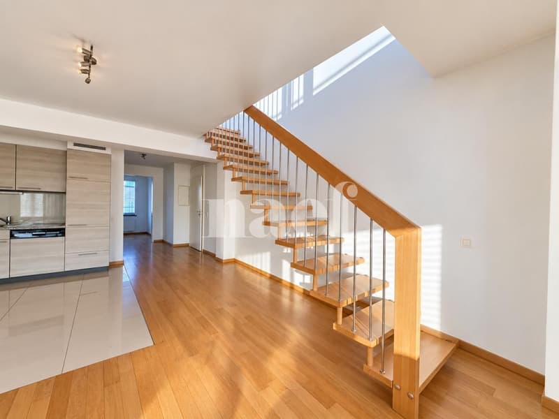 Duplex de 6 pièces avec deux terrasses  Dernier étage, Versoix (9)