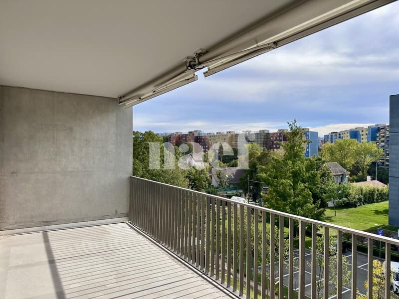 Charmant appartement traversant avec balcon de 16 m² à Meyrin-Cointrin (4)