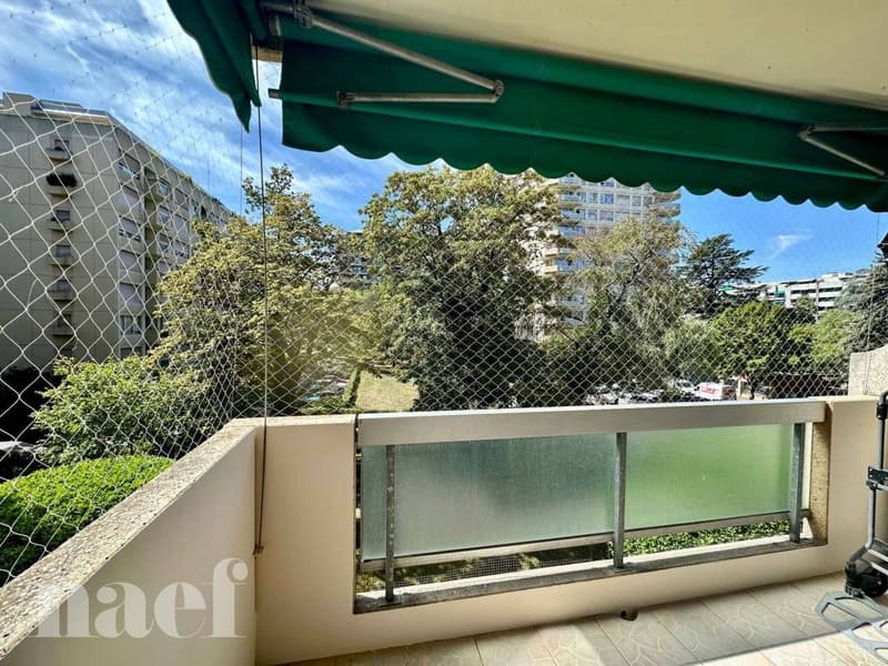 4 pièces de 95 m² avec 2 balcons à louer Florissant / Malagnou, Genève (1)
