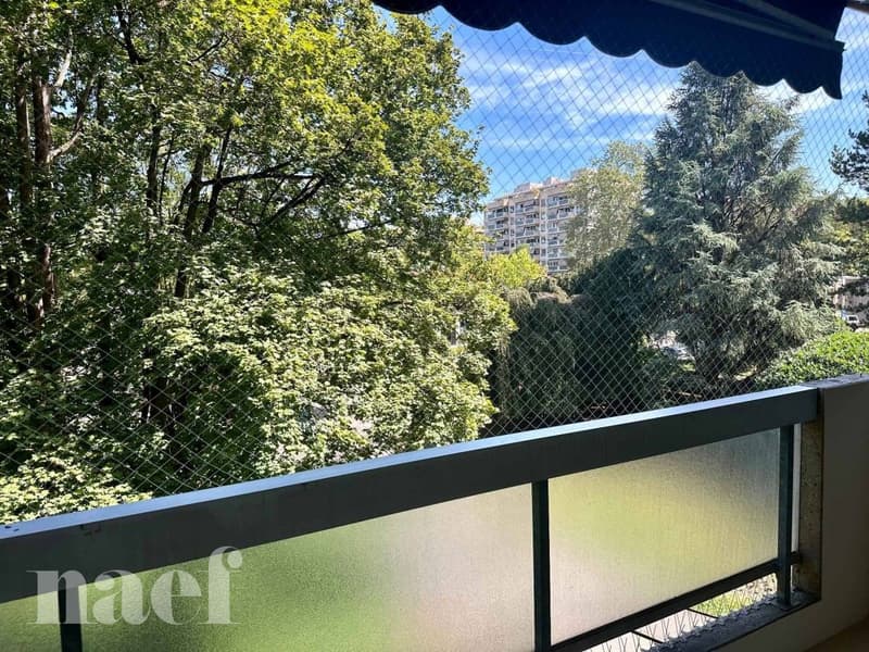 4 pièces de 95 m² avec 2 balcons à louer Florissant / Malagnou, Genève (10)