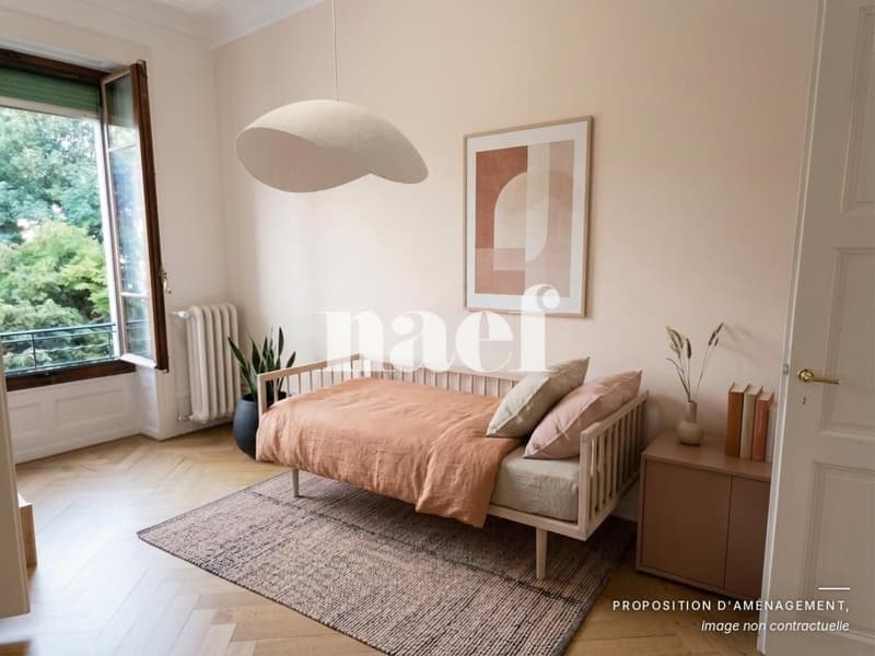 Spacieux appartement de 6.5 pièces au coeur de Champel (4)