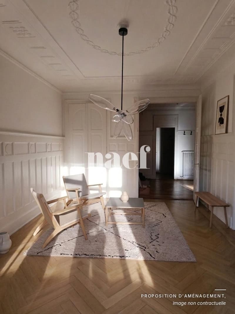 Spacieux appartement de 6.5 pièces au coeur de Champel (7)
