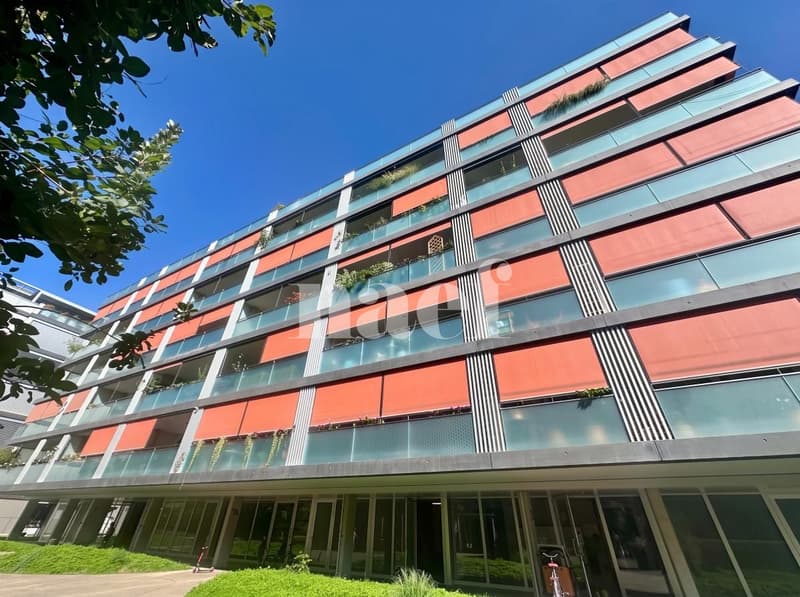 Appartement 4 pièces à louer à Carouge Lumineux et traversant avec terrasse, balcon et box (12)