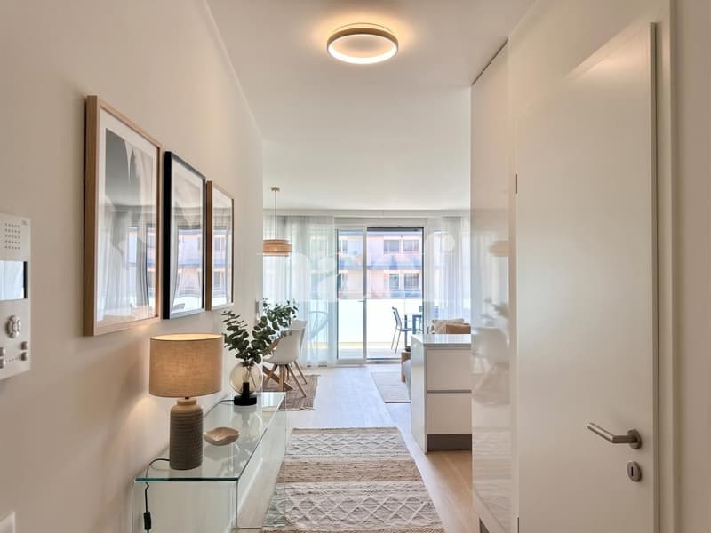 Appartement 4 pièces à louer à Carouge Lumineux et traversant avec terrasse, balcon et box (6)