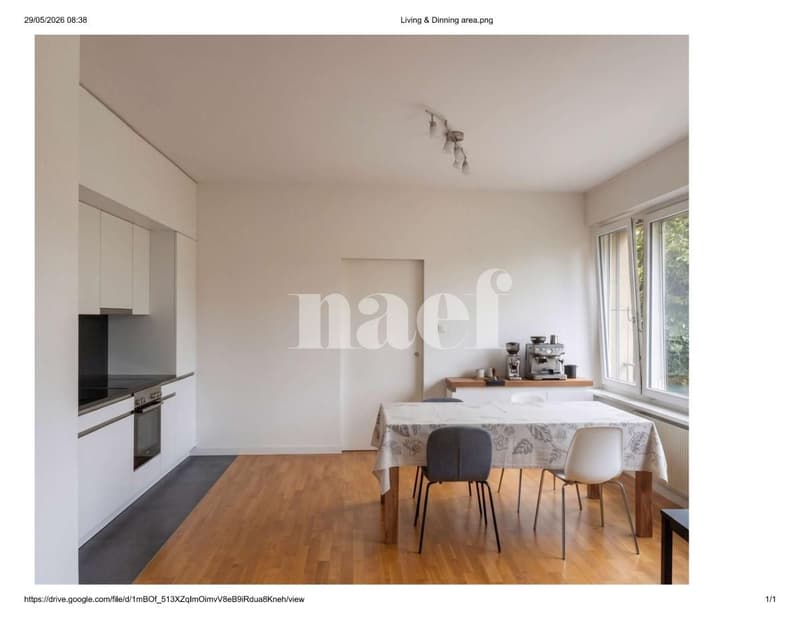 Appartement de 3 pièces au 1er étage, près du lac (2)