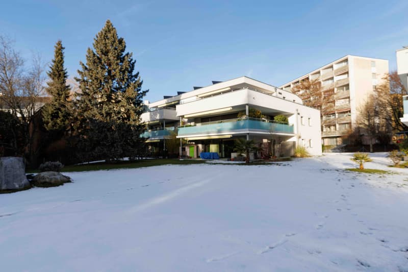 BEL APPARTEMENT 3.5 PCES AU CALME (10)