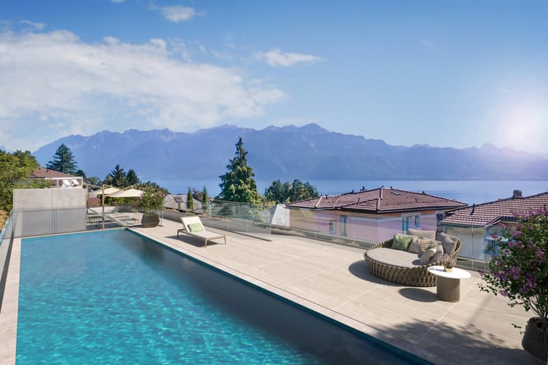 REZ-DE-JARDIN DE PRESTIGE, AU CALME À LUTRY ! (2)