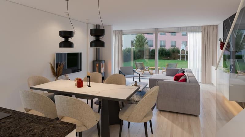 MAGNIFIQUE APPARTEMENT NEUF AVEC GRAND JARDIN ! (3)