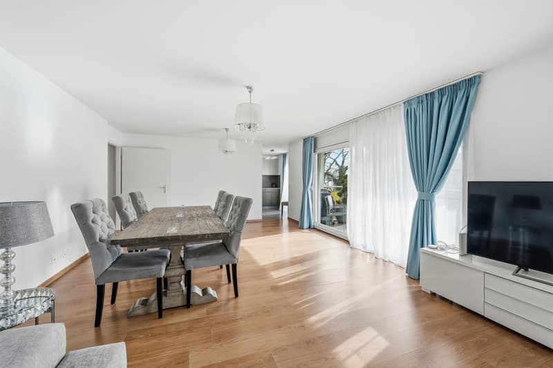 À DEUX PAS DES RIVES - SPACIEUX ATTIQUE AVEC BALCON ET VUE LAC (5)