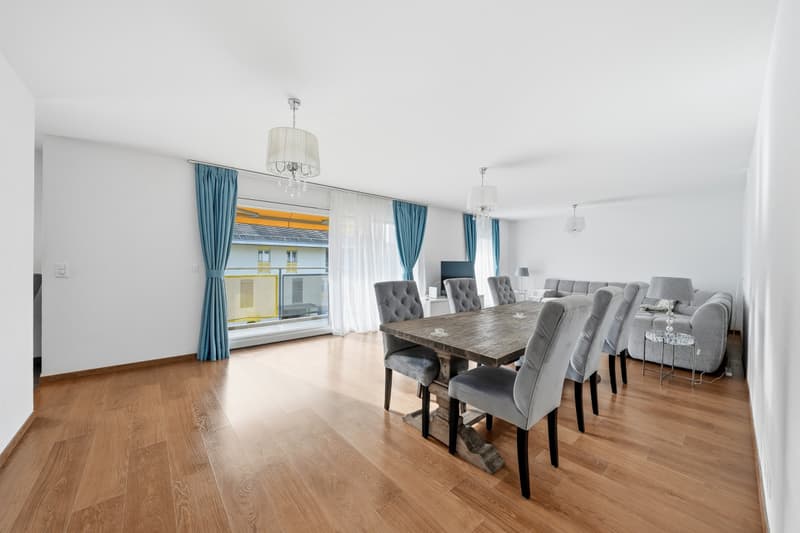 À DEUX PAS DES RIVES - SPACIEUX ATTIQUE AVEC BALCON ET VUE LAC (7)