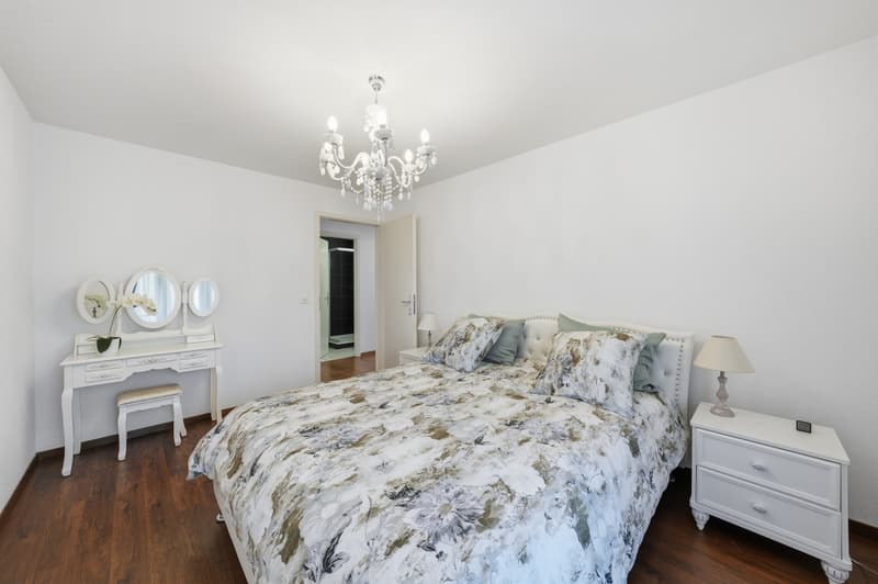 À DEUX PAS DES RIVES - SPACIEUX ATTIQUE AVEC BALCON ET VUE LAC (12)