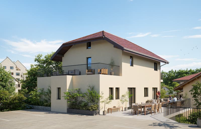 EXCLUSIVITÉ - APPARTEMENT AVEC JARDIN AUX VOLUMES EXCEPTIONNELS (4)