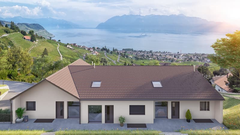 Élégante maison - Vue lac imprenable au coeur du Lavaux (5)