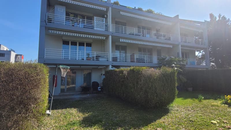 YVERDON-LES-BAINS (QUARTIER FONTENAY) - 2.5 PIÈCES LOUÉ AVEC JARDIN ET TERRASSE (6)