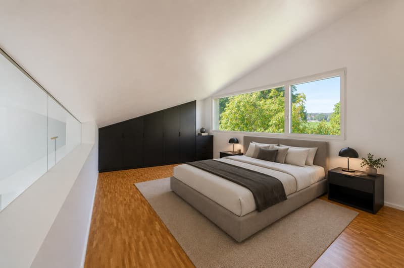 UNIQUE - Villa d'architecte individuelle avec piscine au Mont-sur-Lausanne (5)