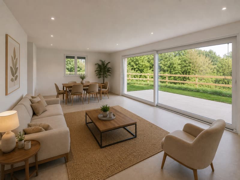Dernière villa disponible ! Neuf, finitions à choix, volumes exceptionnels, aux portes de Lausanne. (6)