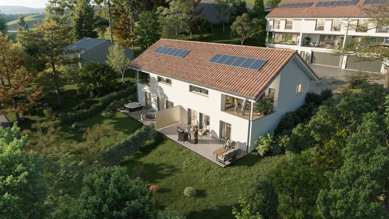 6 MAISONS NEUVES A VILLARS-BURQUIN AVEC VUE PLONGEANTE SUR LE LAC ! (11)