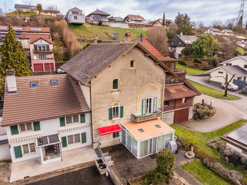 MAISON D'HABITATION AVEC POTENTIEL CONSTRUCTIBLE A CHAVORNAY (10)
