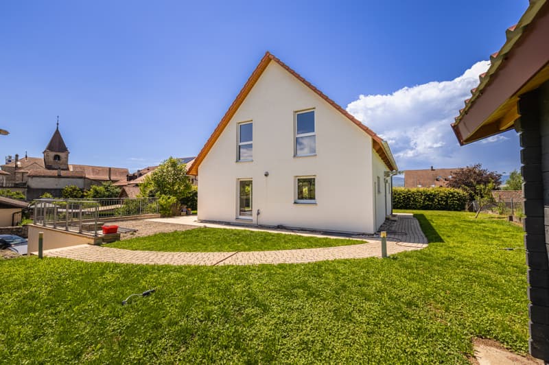 Exclusivité Proximmo - Villa individuelle Minergie 5.5 pièces à Bavois avec jardin, terrasse et garage double (13)