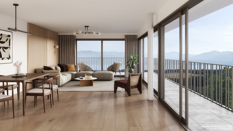 Dernier appartement neuf à Yens (4)