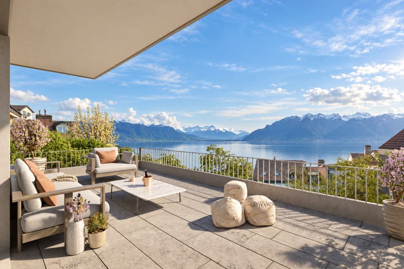 VUE LAC DANS LE LAVAUX (2)
