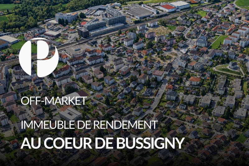 OFF MARKET Immeuble de rendement au coeur de Bussigny. (1)