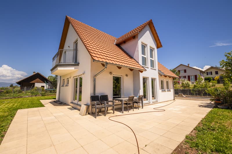 Villa individuelle Minergie 5.5 pièces à Bavois avec jardin, terrasse et garage double (12)