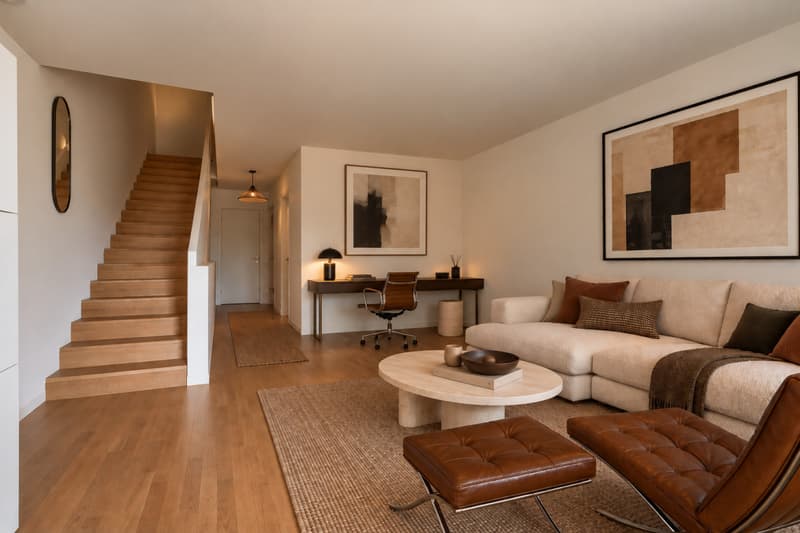 Un triplex familial aux portes de Lausanne, entre nature et confort contemporain. (9)