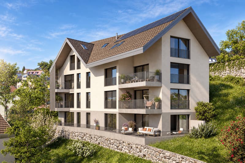 Chexbres - 4,5 pièces neuf avec vue panoramique sur le Léman (5)