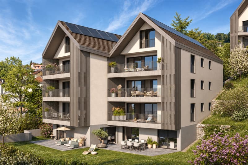 Chexbres - duplex neuf de 5,5 pièces avec vue sur le Léman (4)