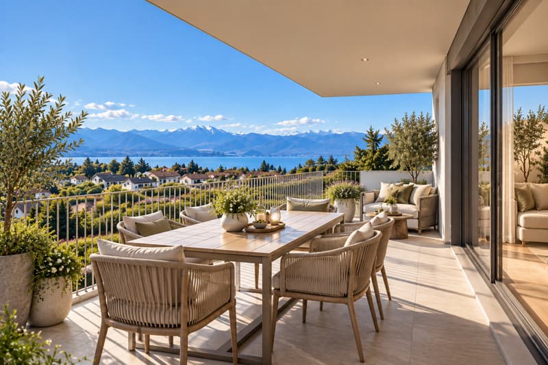 TOUR-DE-PEILZ | 107 m² au 1er étage avec terrasse & jardin (1)