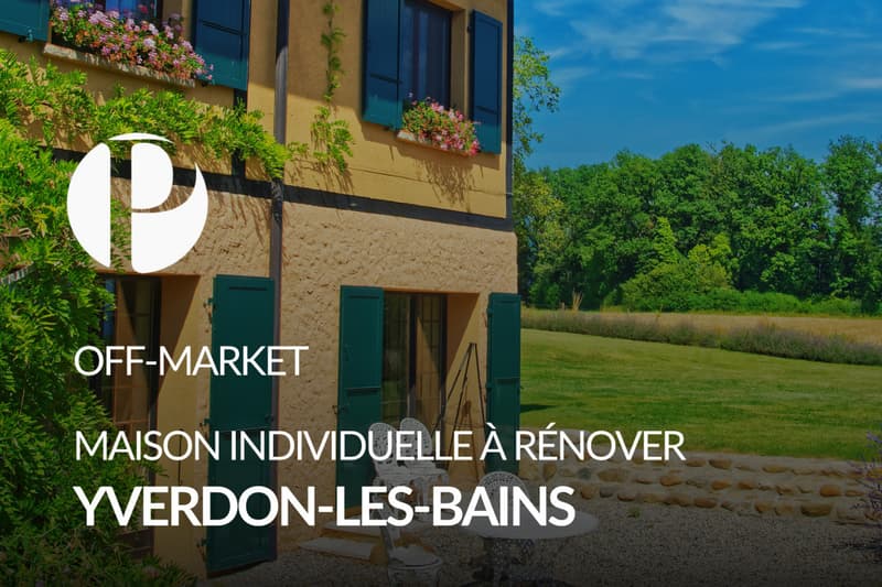 Maison individuelle à rénover à Yverdon-les-Bains (1)
