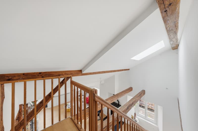 Triplex rénové dans une bâtisse de 1865, à 10 min de Morges (6)