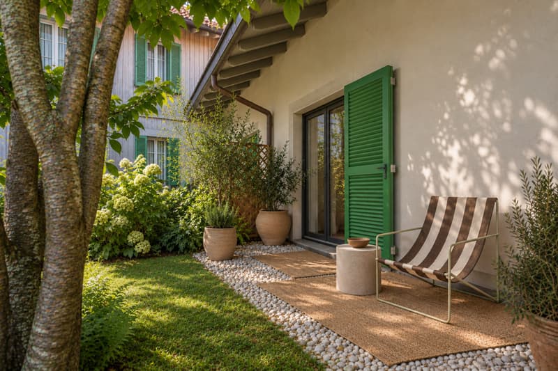 Un triplex familial aux portes de Lausanne, entre nature et confort contemporain. (1)