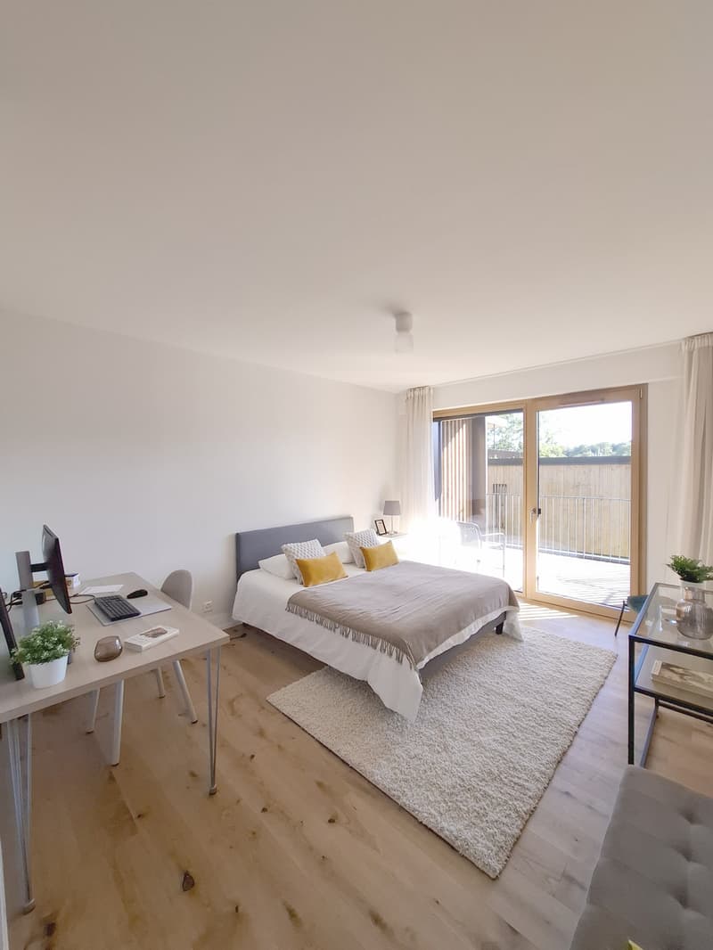 Une visite s'impose ! Dernier lot disponible ! Duplex neuf dans une oasis de verdure à deux pas du M2 (7)