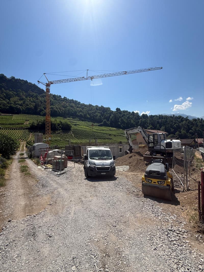 2.5 pièces avec terrasse et jardin privatif orientation plein sud (Vuisse, Savièse) (6)