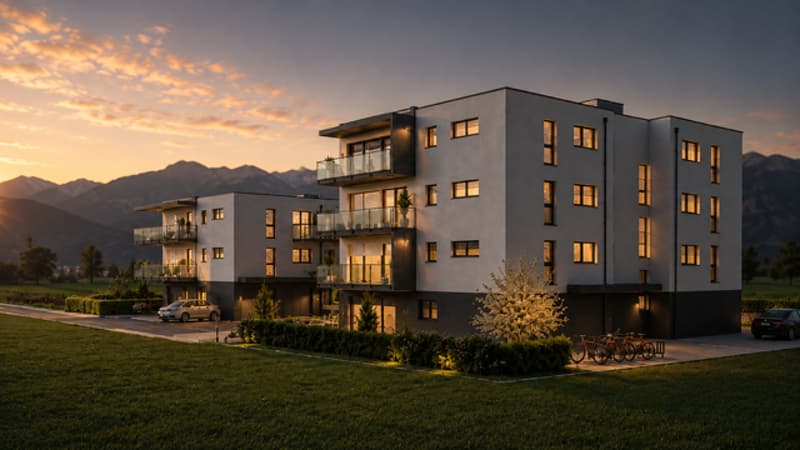 GRANGES – Appartements neufs pensés pour rester au frais en été (1)