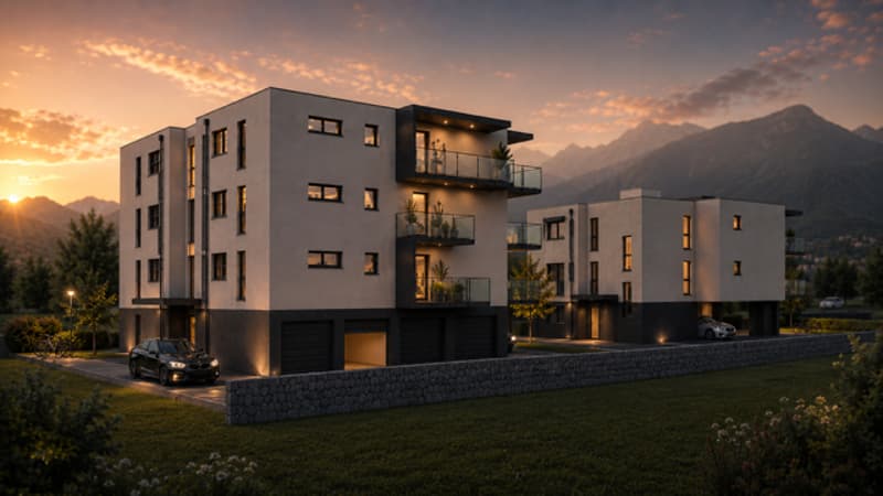 GRANGES – Appartements neufs pensés pour rester au frais en été (2)