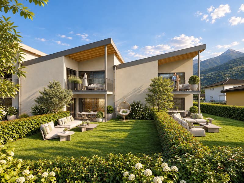 L’esprit d’une villa, le confort du neuf – 3.5 pièces avec entrée indépendante (2)