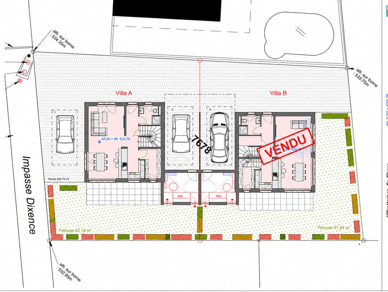 Villa individuelle 4,5 pièces avec jardin – Chantier en cours (4)