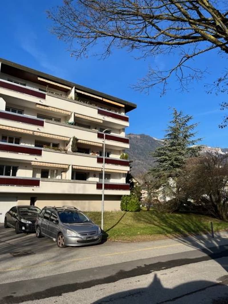 Bel appartement de 2.5 vue dégagée sur les Alpes (12)