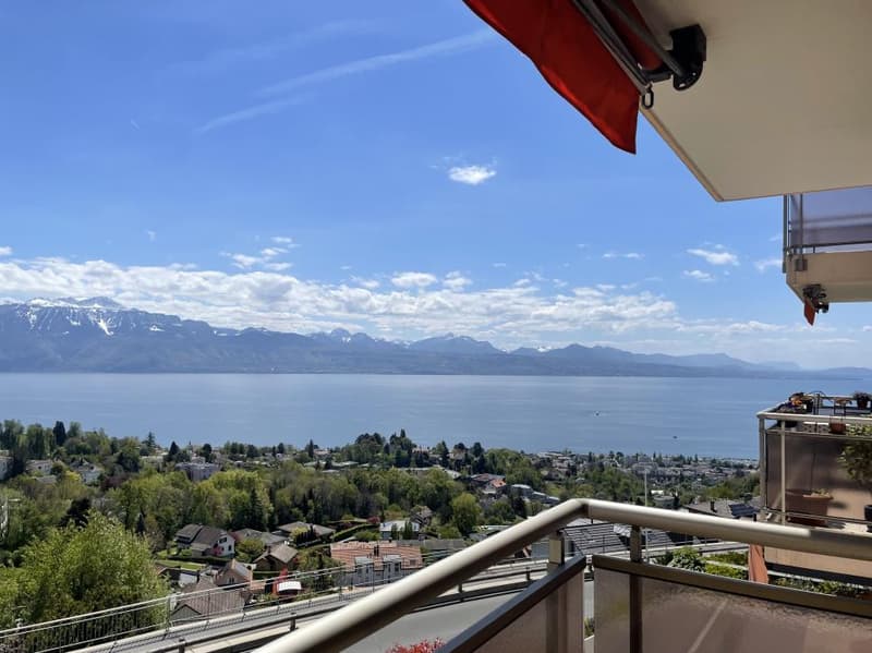 Magnifique appartement de 3.5 pces avec vue sur le lac et les Alpes (2)