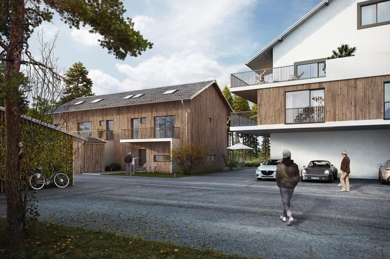 Duplex neuf, lumineux, 2 balcons à au centre de Palézieux Village, 20 min de Lausanne (2)