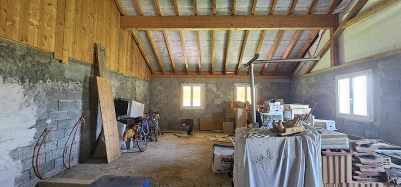 Grande maison (ancienne ferme) de 7 pièces avec vue sur le Moléson - Fiaugères (7)