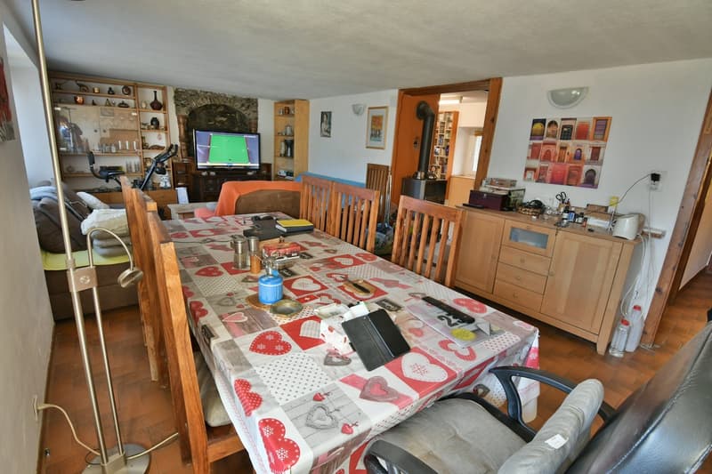 A saisir à Chamoson/VS, propriété composée de 3,5 parcelles, 1 maison et 1 grange (3)