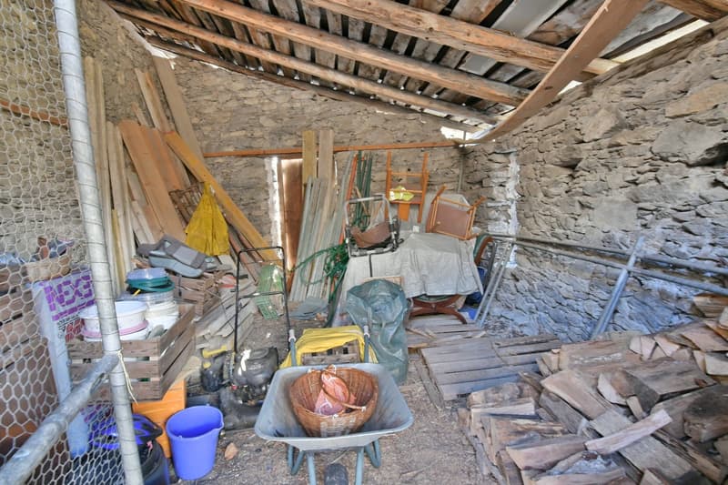 A saisir à Chamoson/VS, propriété composée de 3,5 parcelles, 1 maison et 1 grange (18)
